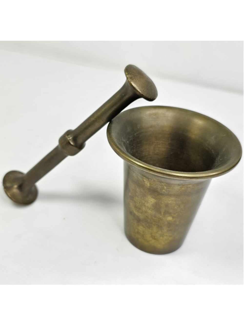 Antique Brass Pestal Mortar Apothecary Brass Decor